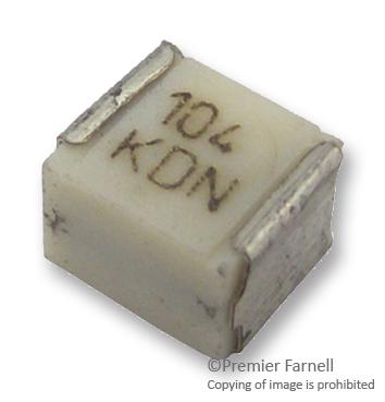 KEMET Ldecd4100Ka0N00. Capacitor, 1Îf, 50V, 10%, Pen, 2220