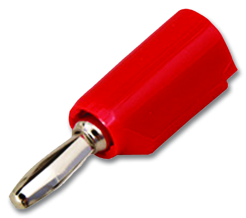 Johnson Cinch Connectivity 108-1082-001 Banana Plug, 15A, Solder, Red