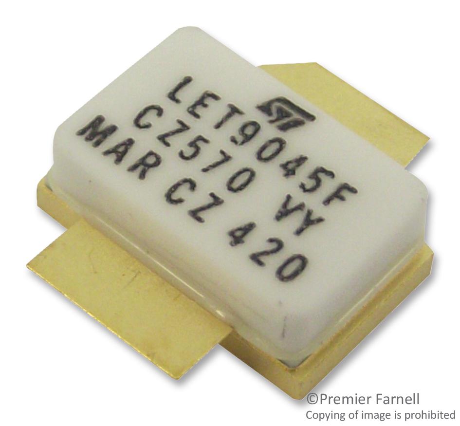 STMicroelectronics Let9045F Mosfet, Rf, N-Ch, 80V, 9A, M250-3