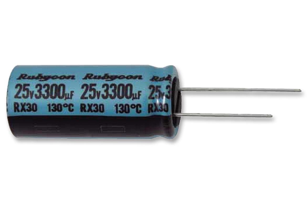 Rubycon 200Rx3022M10X16 Capacitor, 22Îf, 200V, 20%