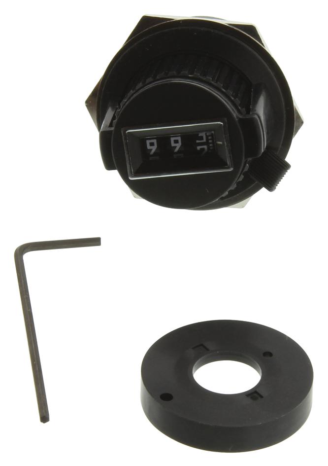 Eti Systems Dc27Fl-1/4 Turns Counting Dial, 10, 6.35mm