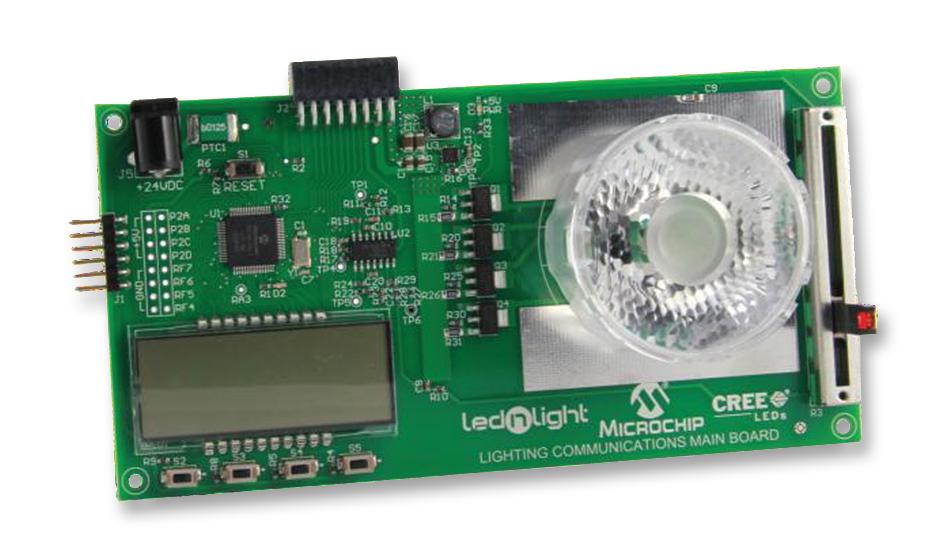 Microchip Technology Technology Dm160214 Lighting Communication Board