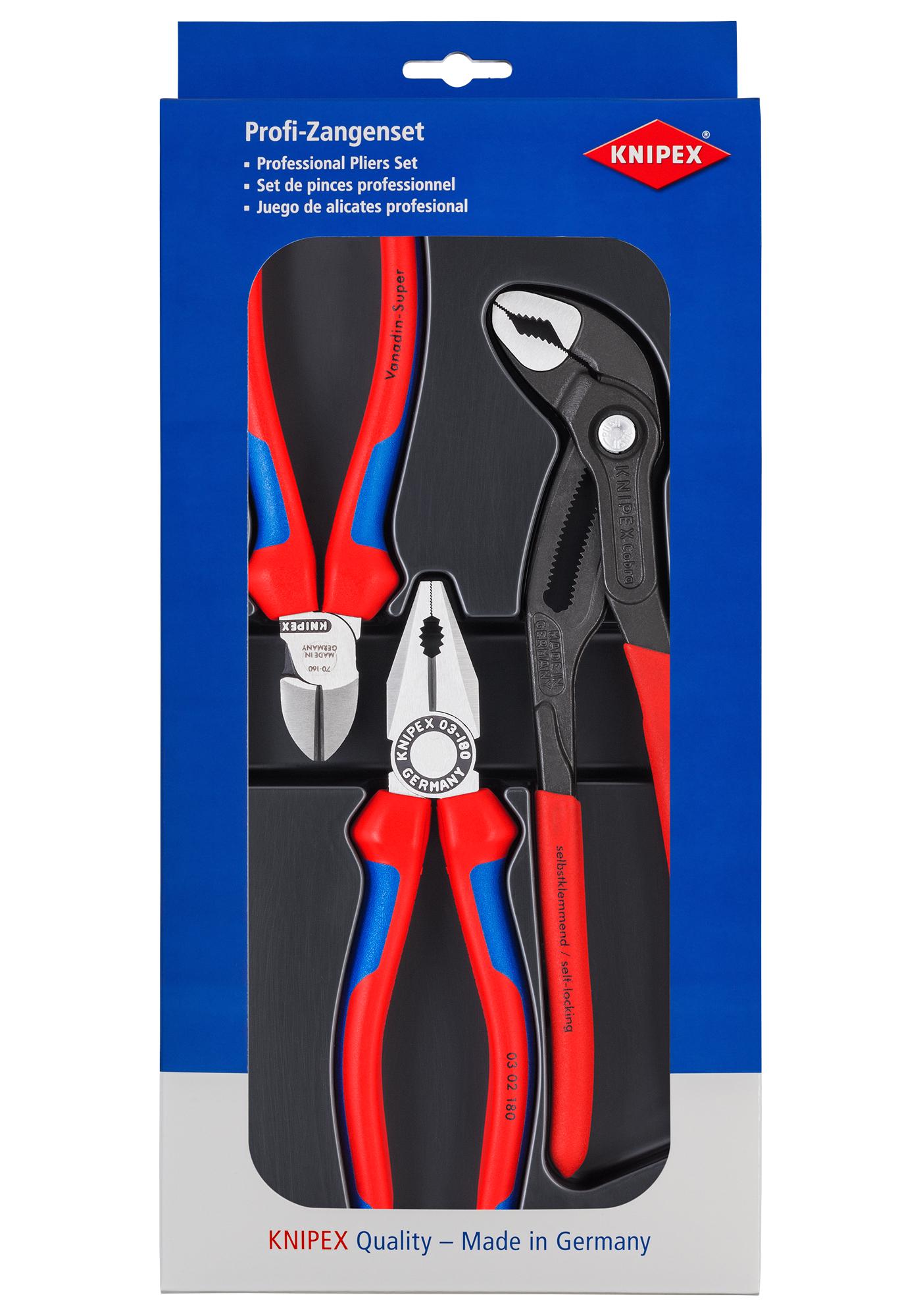 Knipex 00 20 09 V01 Tool Kit, Pliers/cutters, Best Sell, 3Pc