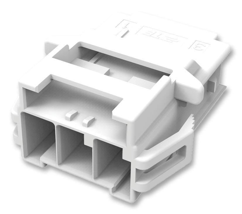 Amp Connectors / Te Connectivity 1-1971772-2 Connector, Housing, Rcpt, 2 Way, Pbt