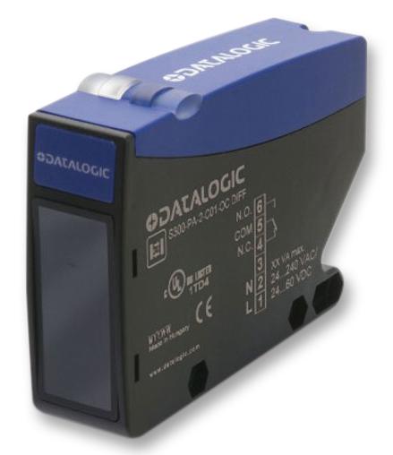 Datalogic S300-Pa-1-A01-Rx Sensor, Retro Reflex, Relay No/nc,