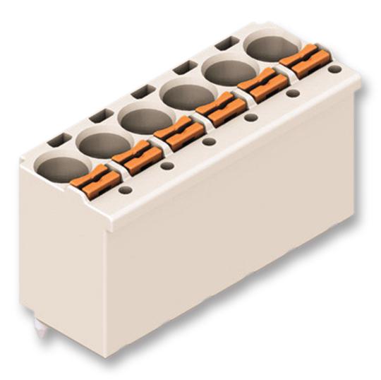 WAGO 2092-1176 Terminal Block, Wire To Brd, 6Pos, 12Awg