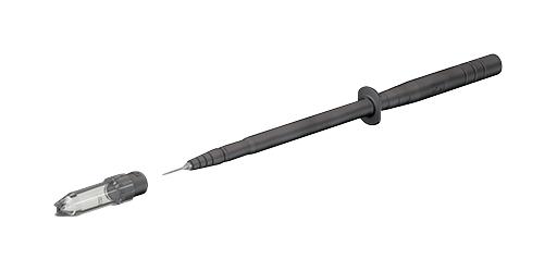 Staubli 24.0238-21 Test Probe, 4mm, Black, 1A