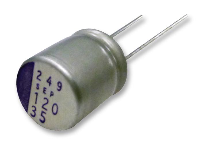 Panasonic 16Sepc270M+Tss Capacitor, 270Uf, 16V, Alu Elec, Polymer, Rad