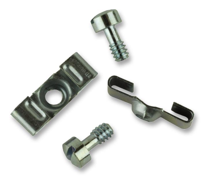 3M 3342-1 Jack Socket Screw Kit, #4-40, 8.3mm