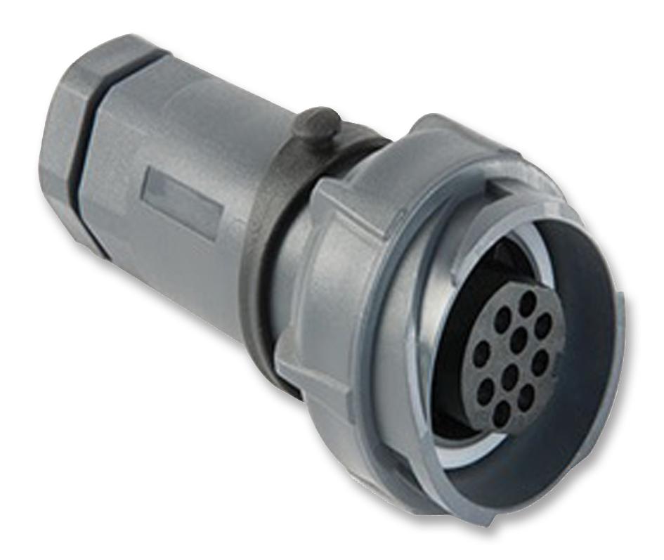 Bulgin/partner Stock Pxp7011/06S/st/0709 Circular Connector, Rcpt, 6Pos, Screw