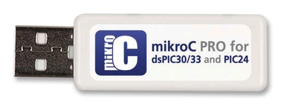 MikroElektronika Mikroe-734 Sw, Usb Dongle, Mikroc Pro, Dspic/pic24