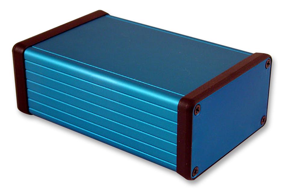 Hammond 1455K1201Bu Enclosure, Aluminium, Blue, 120X78X43mm