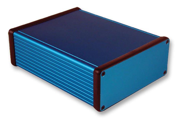 Hammond 1455Q1601Bu Enclosure, Alu, Blue, 160X125X51.5mm