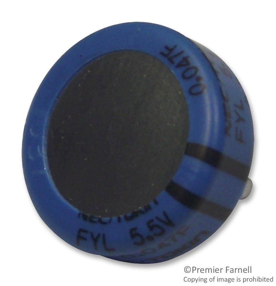 KEMET Fyl0H473Zf Capacitor, 0.047F, 5.5V, Super, Radial