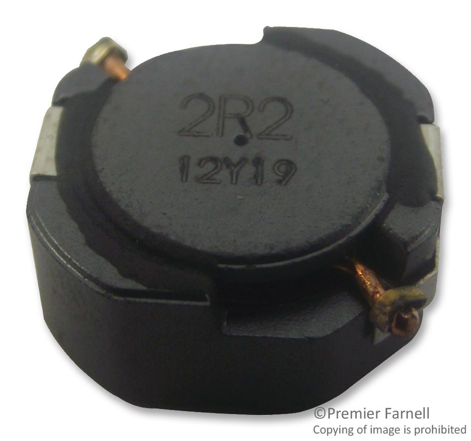 TDK Clf12555T-2R2N-D Inductor, 2.2Uh, 13.1A, 30%, Pwr, 100Khz