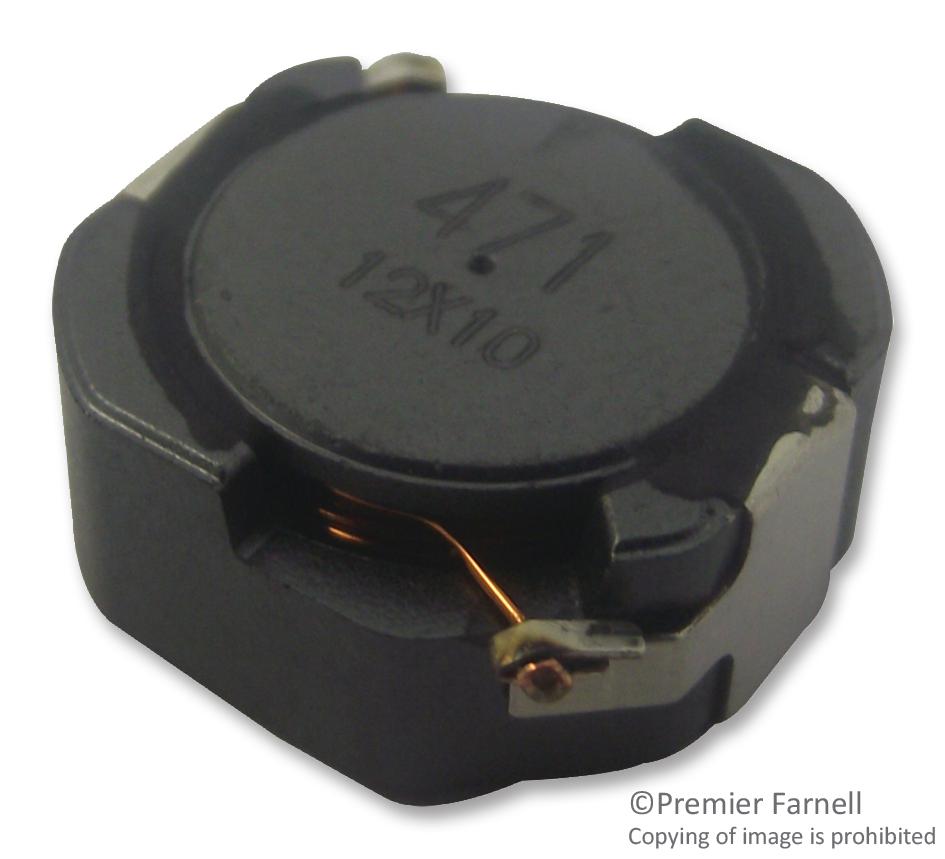 TDK Clf12555T-471M-D Inductor, 470Uh, 1A, 20%, Pwr, 100Khz