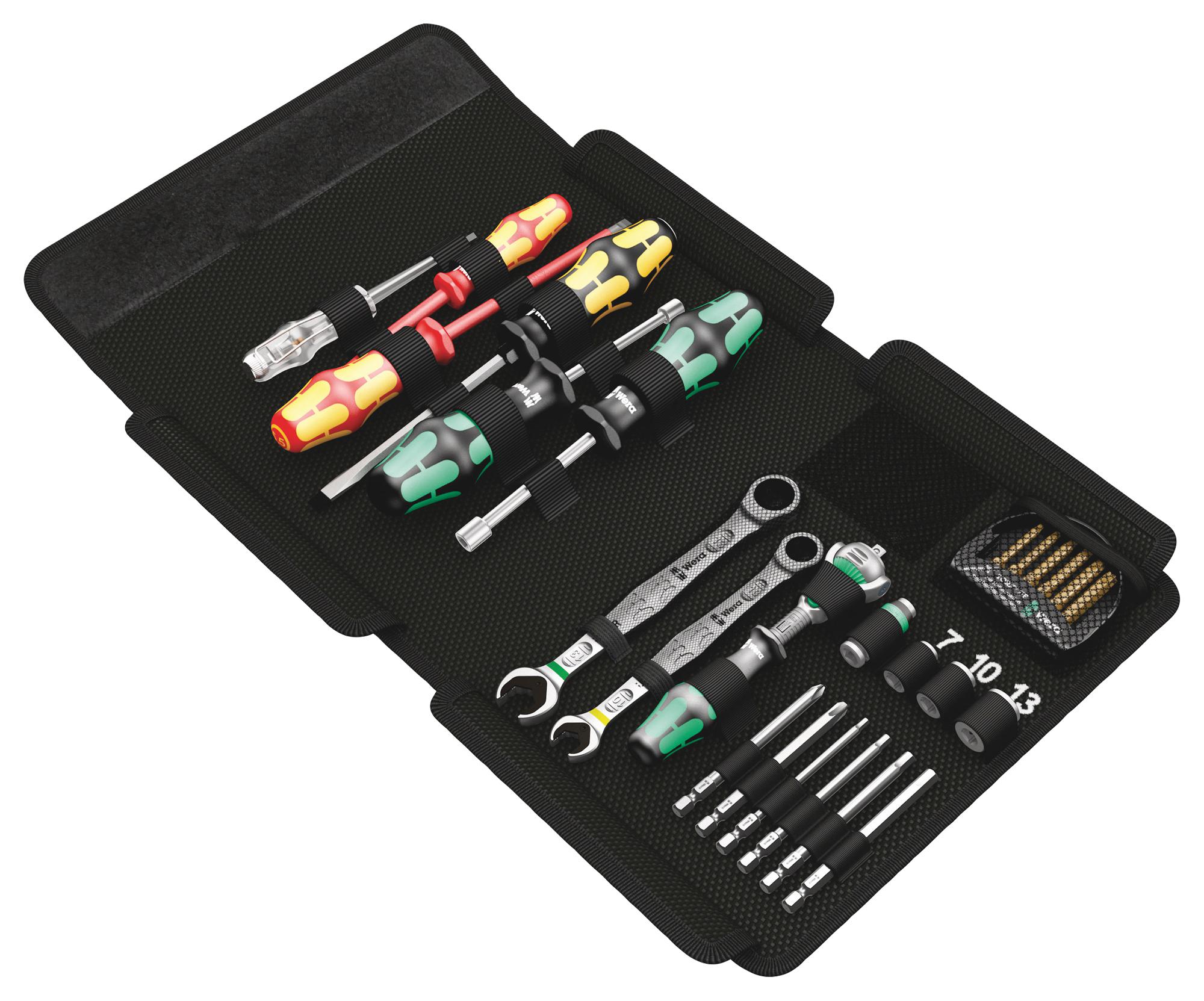 Wera 05135927001 Tool Set, General Maintenance