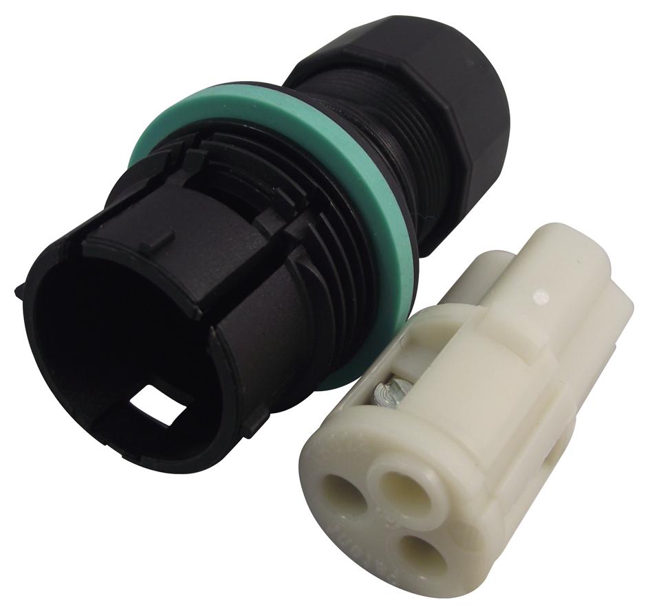 Hylec Thb.384.a1A Circular Connector, Plug, 3 Way, Cable