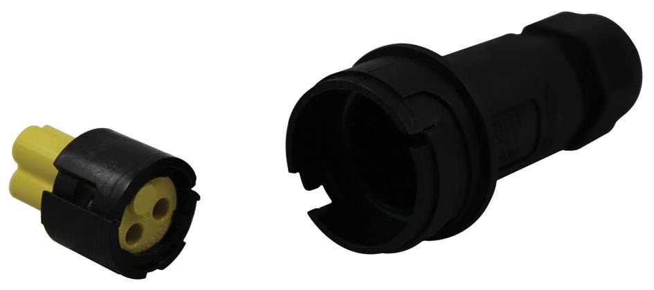 Hylec Thb.405.a2G Circular Connector, Plug, 2 Way, Cable