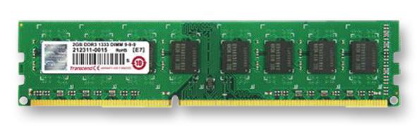 Transcend Ts1Glk64V3H Memory, 8Gb, Dimm, Ddr3, 1333Mhz