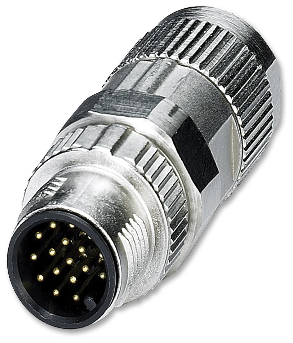 Phoenix Contact 1559602 Circular Connector, Plug, 17 Way, M12, Cable