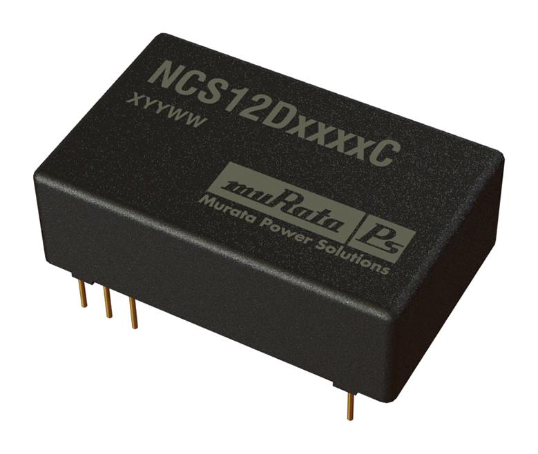 Murata Power Solutions Ncs12D1212C Dc/dc Converter, 12W, +/-12V, +/-0.5A