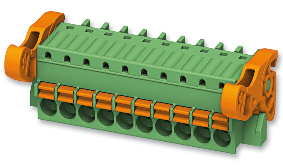 Phoenix Contact 1817259 Terminal Block, Pluggable, 4Pos, 16Awg