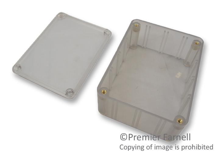 Deltron Enclosures 479-0020-0 Enclosure, Multipurpose, Abs, Clear