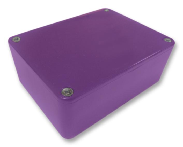 Deltron Enclosures 479-0160-8 Enclosure, Multipurpose, Abs, Purple