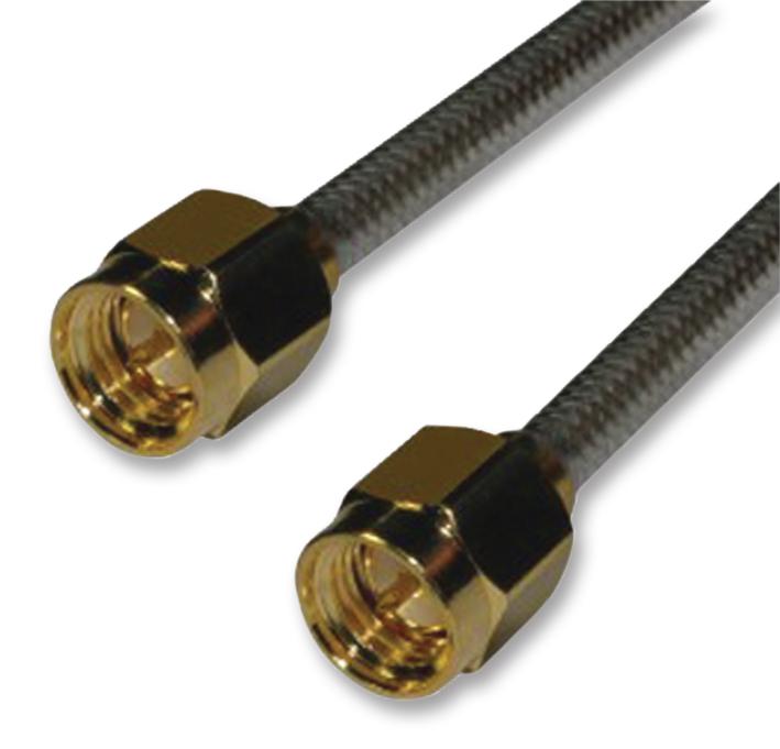 Amphenol RF 135101-R1-03.00 Coaxial Cable, Semi Rigid, Sma Plug, 3