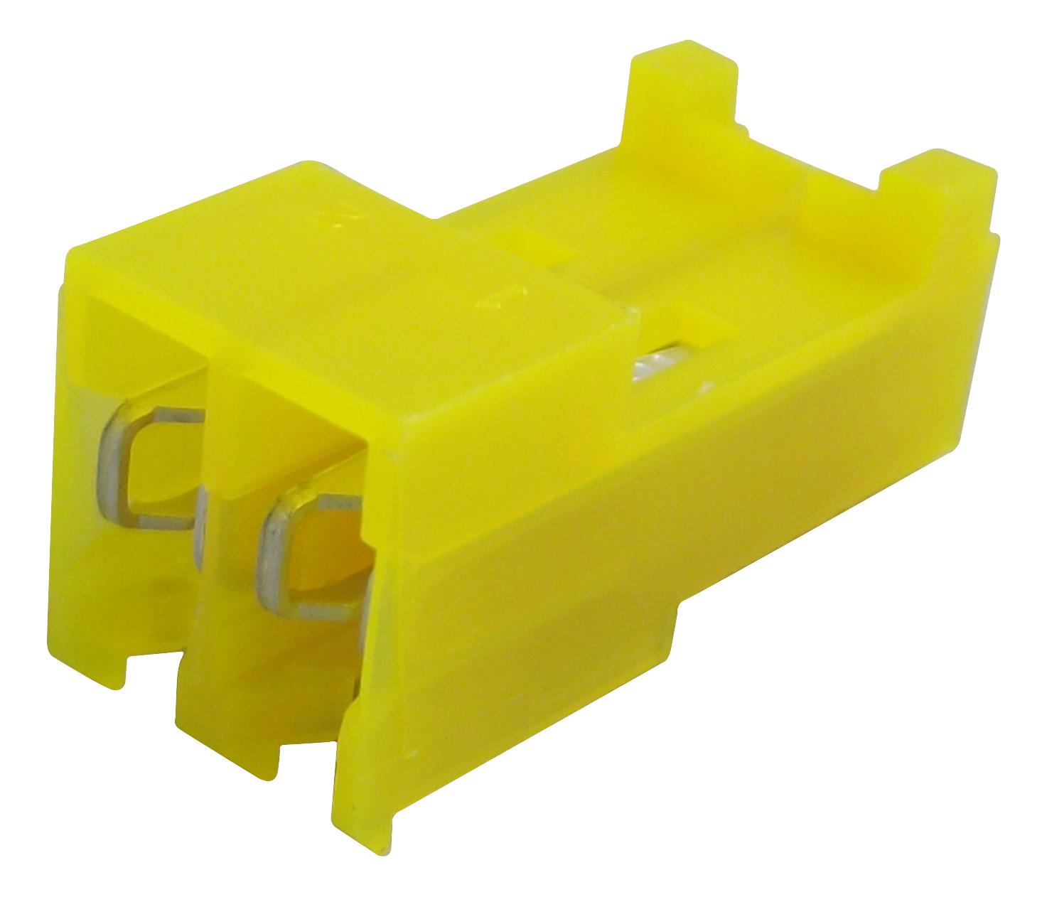 Amp Connectors / Te Connectivity 3-643818-2 Connector, Rcpt, 2Pos, 1Row, 3.96mm