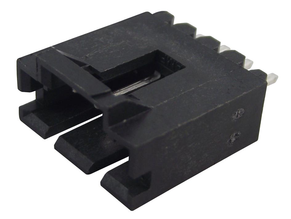 Amp Connectors / Te Connectivity 5-103639-3 Connector, Header, 4Pos, 1Row, 2.54mm