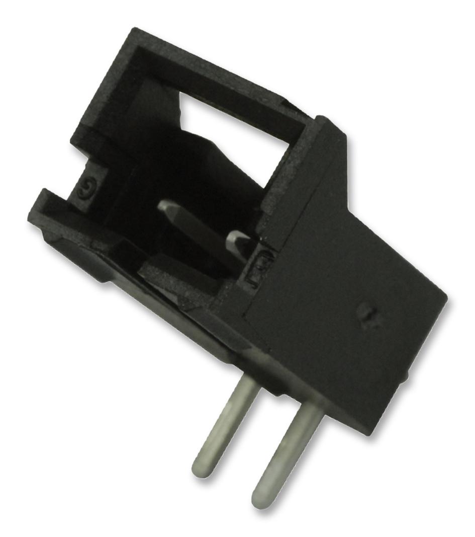 Amp Connectors / Te Connectivity 5-103634-1 Connector, Header, 2Pos, 1Row, 2.54mm