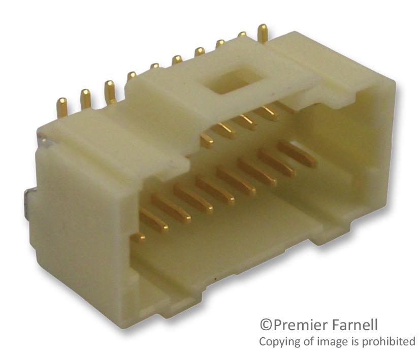 Molex 501190-2017 Connector, Header, 20Pos, 2Row, 1mm