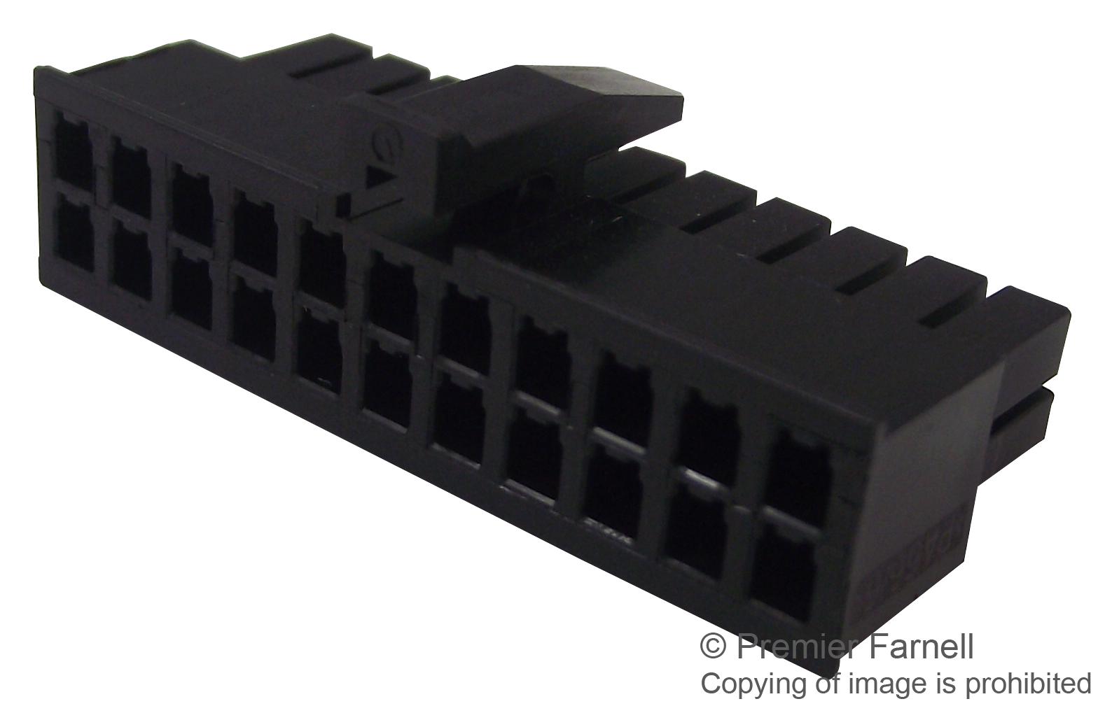 Amp Connectors / Te Connectivity 2-794617-2 Conn, Housing, Mate-N-Lok Connector