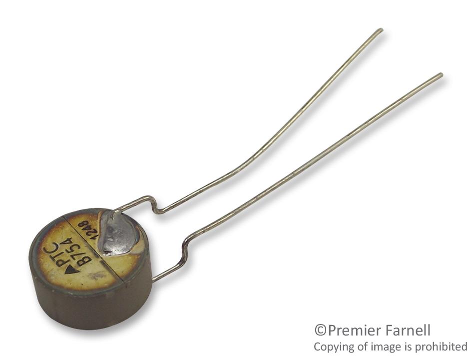 EPCOS B59754B0120A070 Thermistor, Ptc, 150 Ohm, 25%, Radial