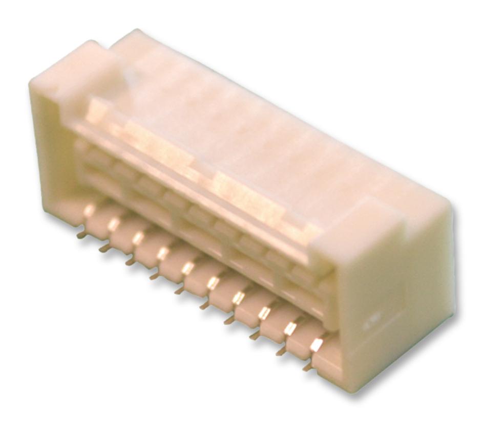 Jst Sm10B-Zpdss-Tf (Lf)(Sn) Connector, Header, 10Pos, 2Row, 1.5mm