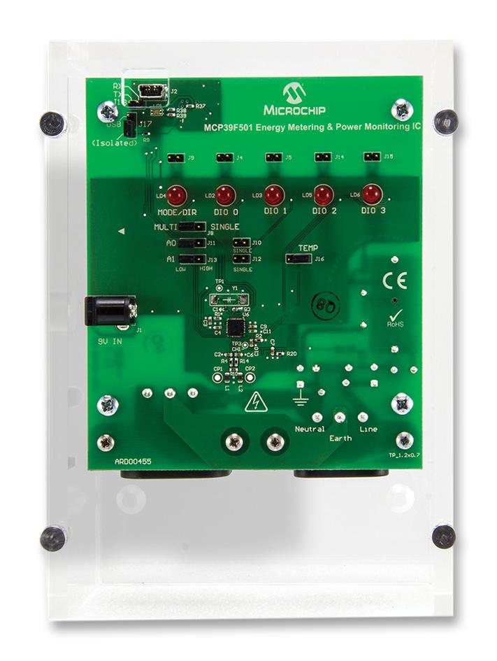 Microchip Technology Technology Ard00455 Demo Board, Power Monitor