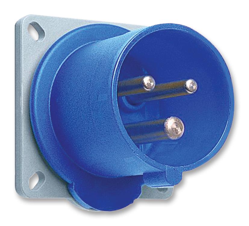 Amphenol Sine/tuchel 232Bu6 Connector, Mains Socket, 32A, 250V, Blue