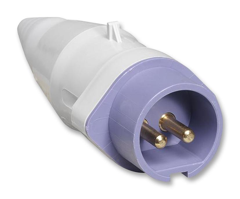 Amphenol Sine/tuchel Cpt 216 Connector, Mains Plug, 16A, 25V, Violet