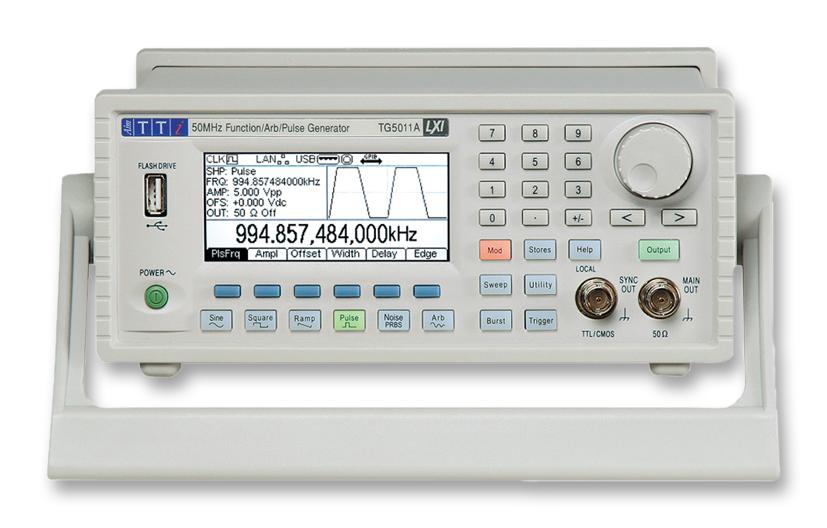 Aim-Tti Instruments Tg5011A Signal Generator, Arb/pulse, 50Mhz