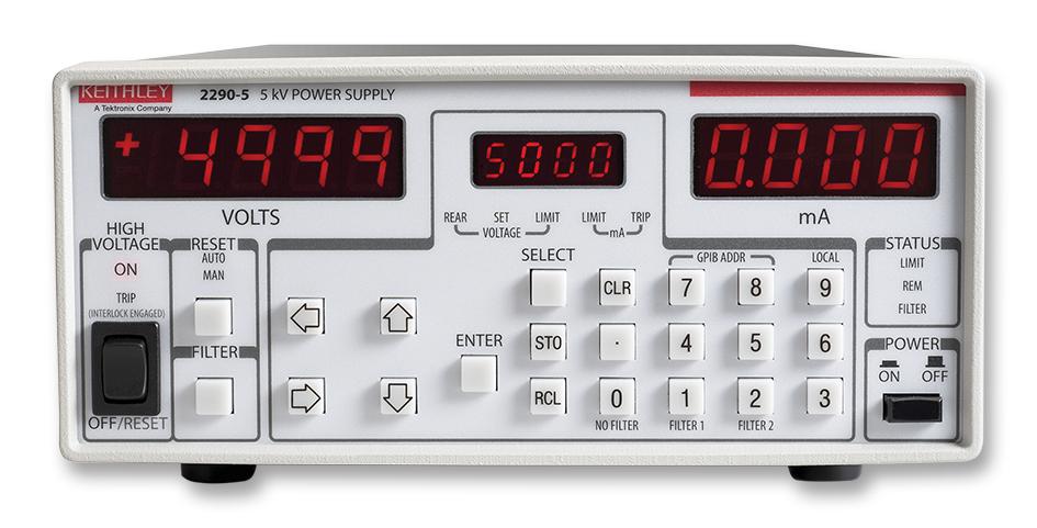 Keithley Instruments Instruments 2290E-5 Power Supply, 1Ch, 5Kv, 5Ma,programmable