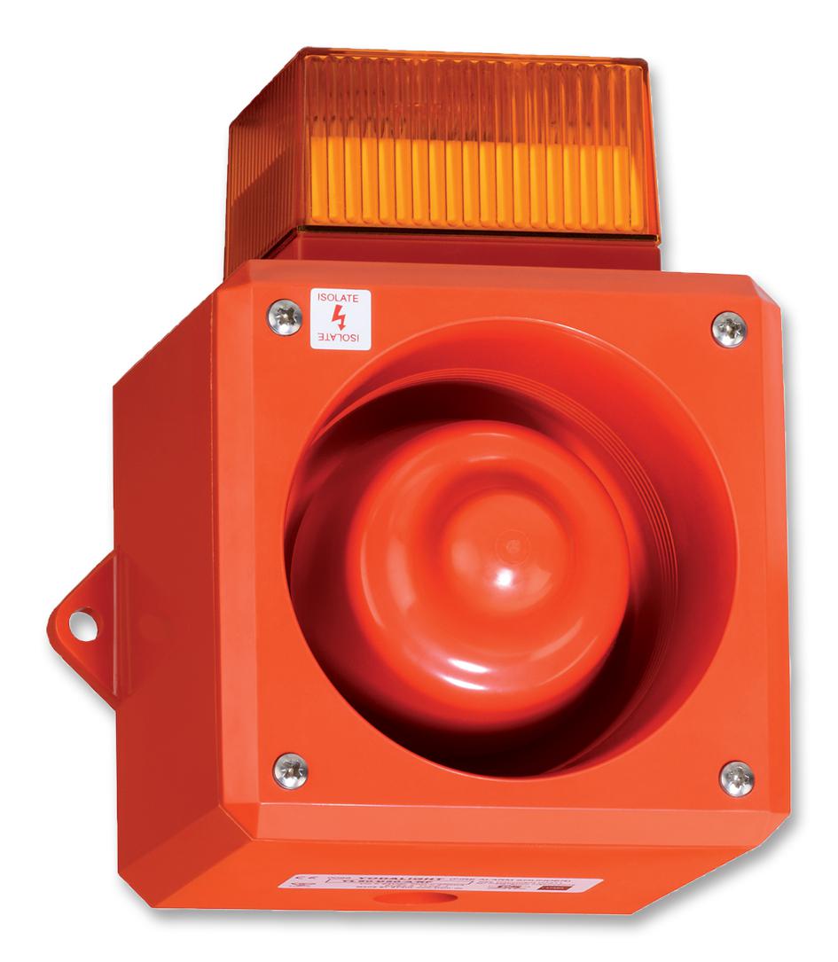 Clifford And Snell Yl50/d50/a/rf/wr Sounder/beacon, 110Db, 24Vdc, Ip65