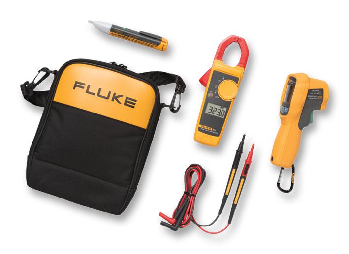 Fluke Fluke 62Max+/323/1Ac Kit, 62Max+Ir Thermometer/323/1Acii/c115