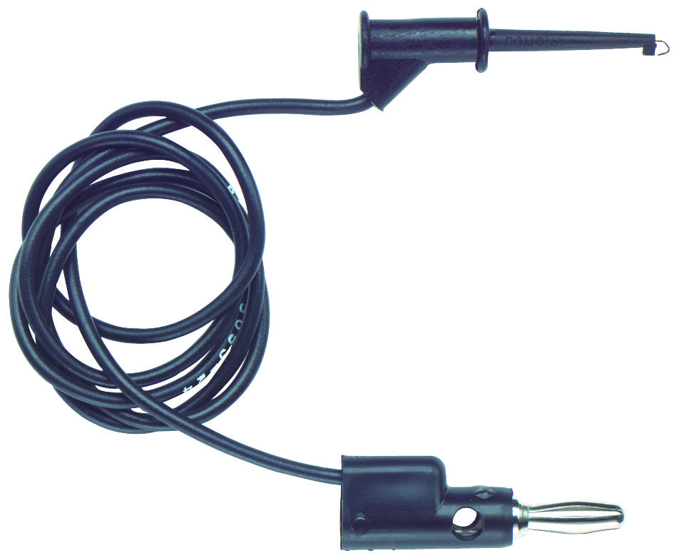 Pomona 5053-24-0 Test Lead, Blk, 610mm, 150V, 3A