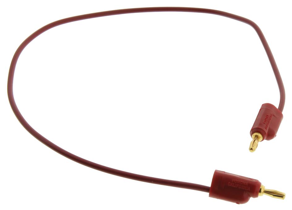 Pomona 1081-12-2 Test Lead, Red, 304.8mm, 3Kv, 5A