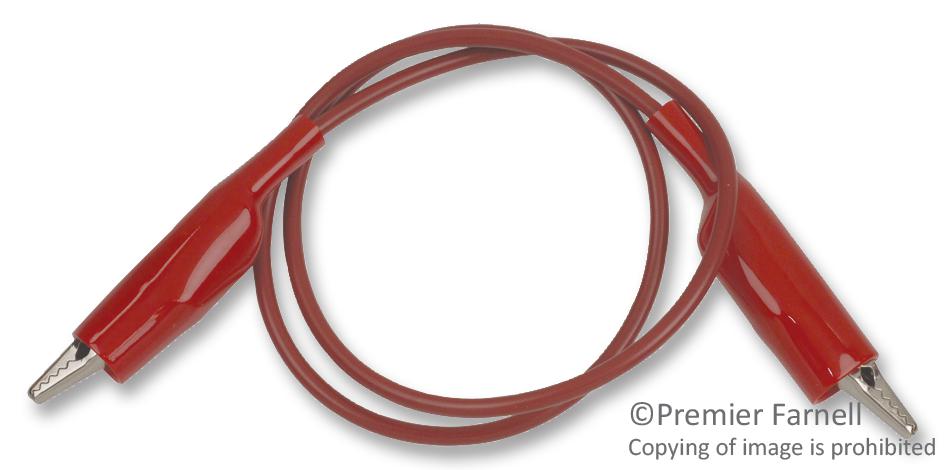 Pomona Al-B-24-2 Test Lead, Red, 609.6mm, 60V, 5A