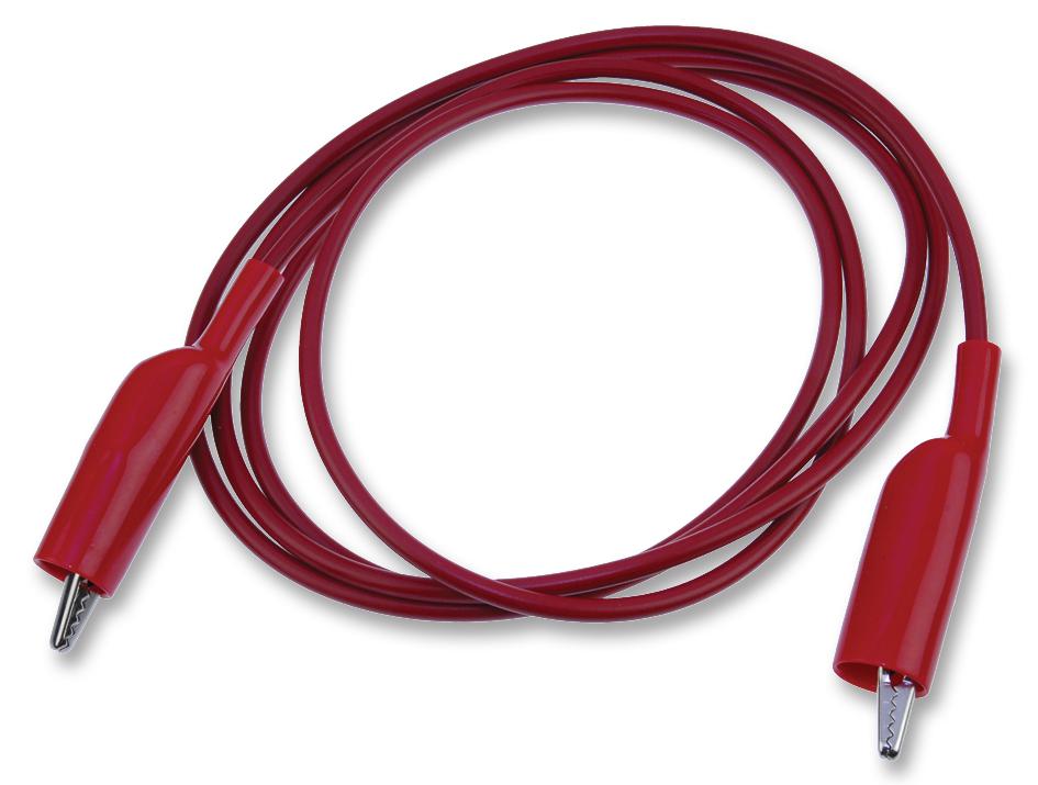 Pomona Al-B-60-2 Test Lead, Red, 1.524M, 60V, 5A