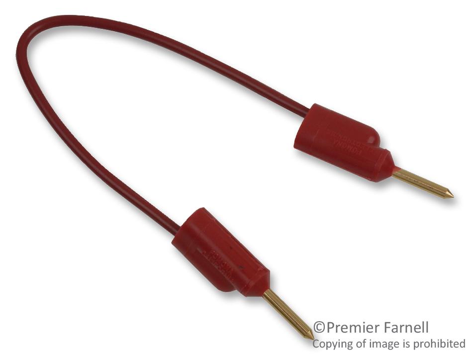 Pomona P-4-2 Test Lead, Red, 101.6mm, 5A