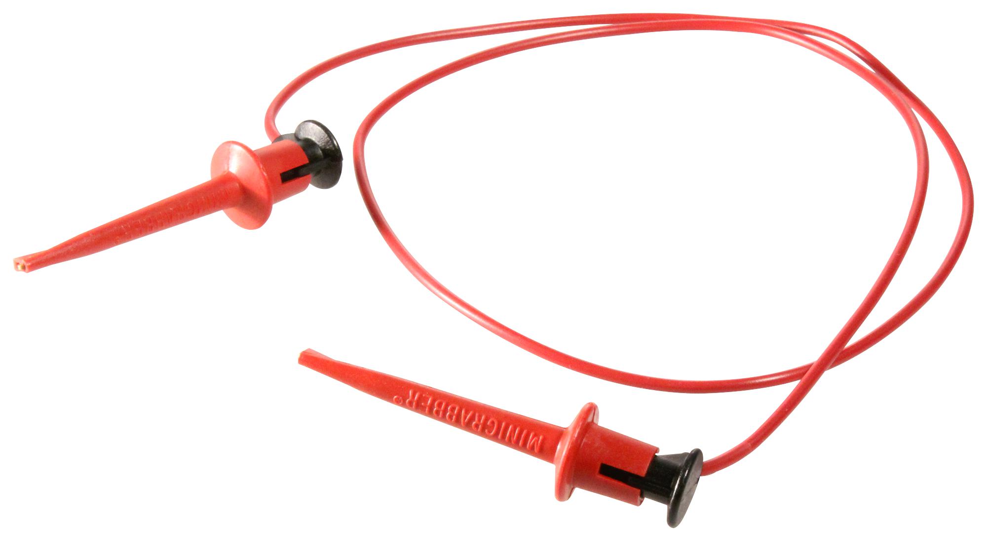 Pomona 3781-24-2 Test Lead, Red, 609.6mm, 60V, 5A